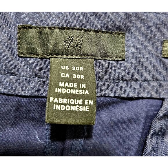 H&M Skinny Fit Paint Splatter Pants US 30R - Picture 5 of 8